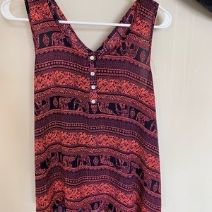 Pink Rose summer tank